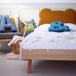 MIŚ LEGS BASIC łóżko dziecięce w skandynawskim stylu