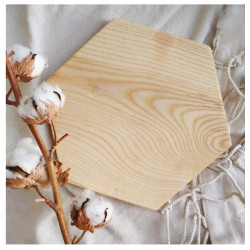 HEX deska z litego drewna w skandynawskim stylu polski design