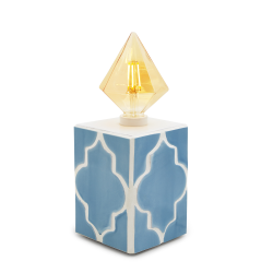 SEVILLA BLUE oryginalna ceramiczna lampka, polski design