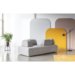 MIU MAGIC sofa + 4 oparcia krótkie, system modułowy w skandynawskim stylu
