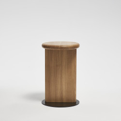 MR WOO elegancki stolik drewniany z okrągłym blatem