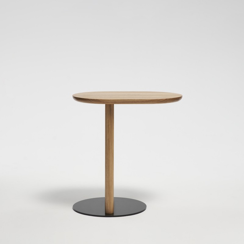 MR WOO elegancki stolik drewniany z owalnym blatem