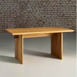 DUAL stół z litego drewna dębowego, polski design