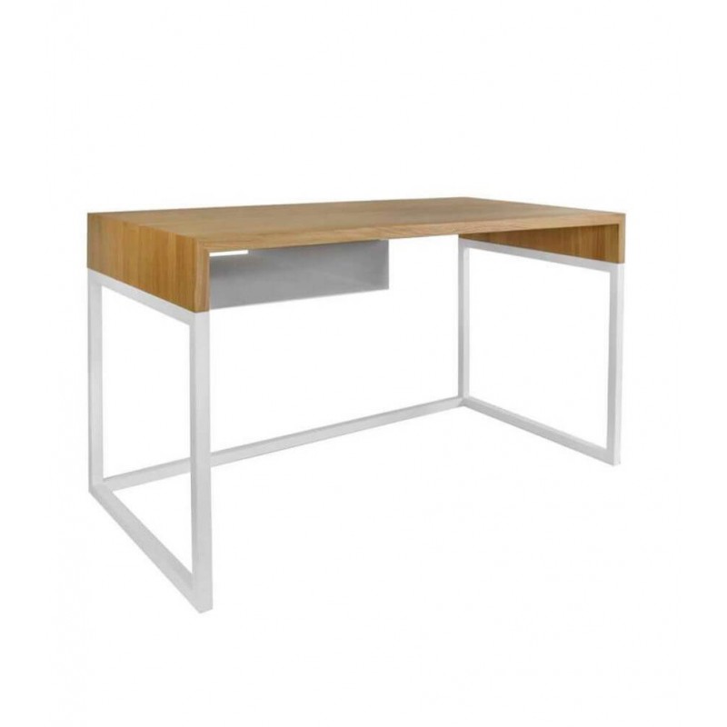 WOODBOX minimalistyczne biurko dębowe w stylu loftowym