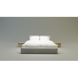 DESEO nowoczesne łóżko tapicerowane