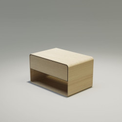 KRIS 1 ALTO nowoczesna drewniana szafka nocna z szufladą