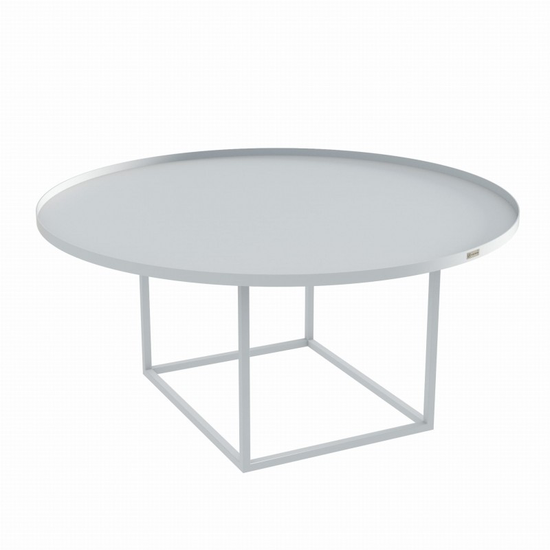 BIG PLATE duży nowoczesny stolik kawowy w stylu industrialnym, polski design