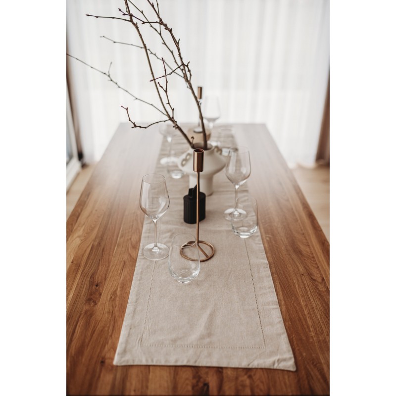 MUNA nowoczesny stół do jadalni 200x100 z jesionowym blatem w stylu loftowym