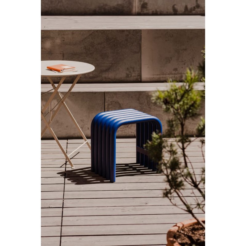 NOKK designerski stołek ze stali w stylu nowoczesnym