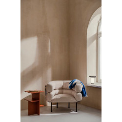 UBI nowoczesny tapicerowany fotel do salonu lub domowego biura