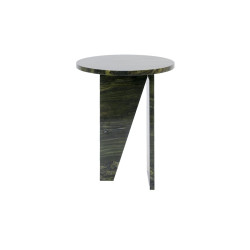 OBJECT066 okrągły stolik pomocniczy z marmuru