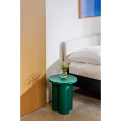 OLY ZIELONY stołek, lekki stolik w stylu minimalistycznym