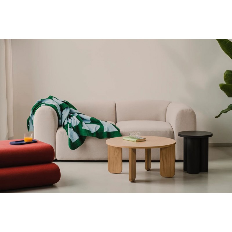 FLOM sofa 2-osobowa tapicerowana w stylu minimalistycznym
