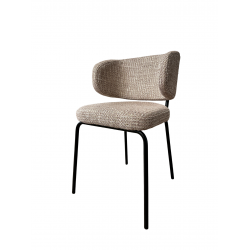 SESIDO CHARME tapicerowane krzesło w loftowym stylu