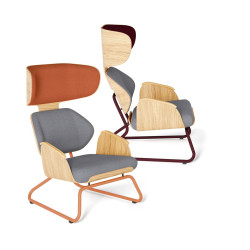 PANKA HI fotel w stylu vintage, polski design