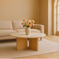 EKK OKRĄGŁY stolik kawowy z...