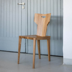 PEGAZ krzesło z litego drewna dębowego polski design