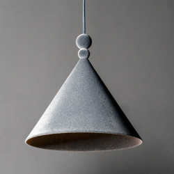 KONKO VELVET metalowa lampa w loftowym stylu
